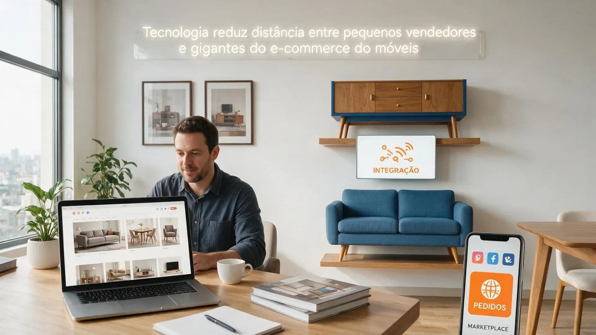 Tecnologia reduz distância entre pequenos e gigantes do e-commerce