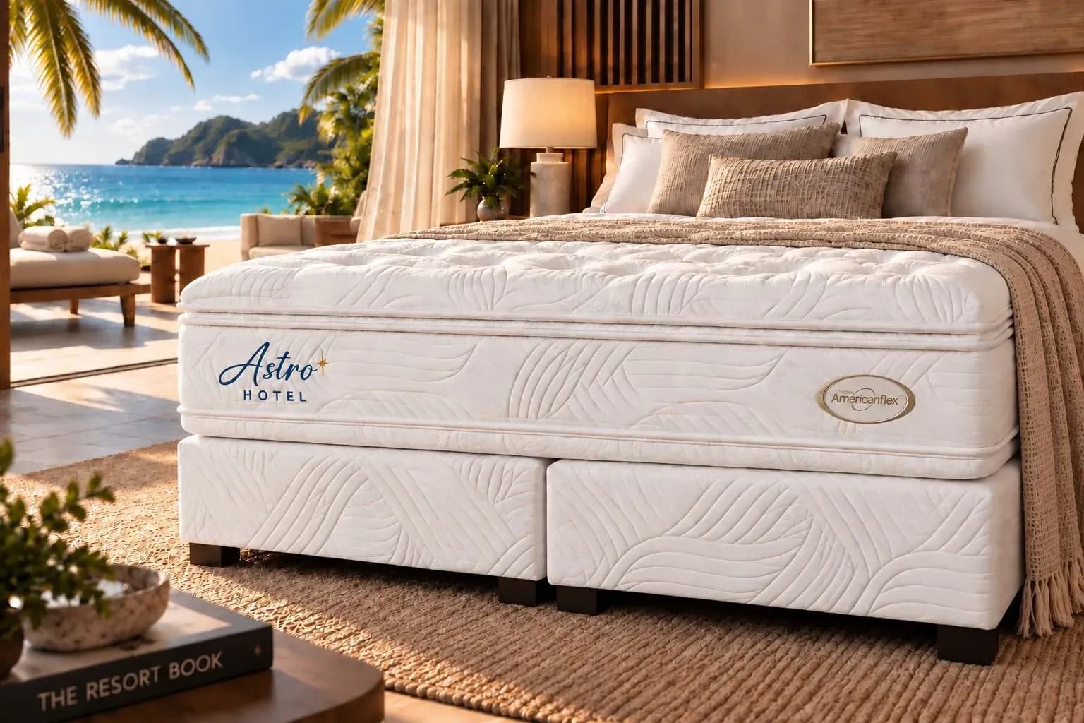 Americanflex lança colchão com dois níveis de conforto para hotéis