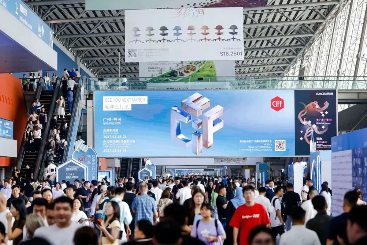 CIFF Guangzhou chega aos 30 anos olhando para o futuro do móvel