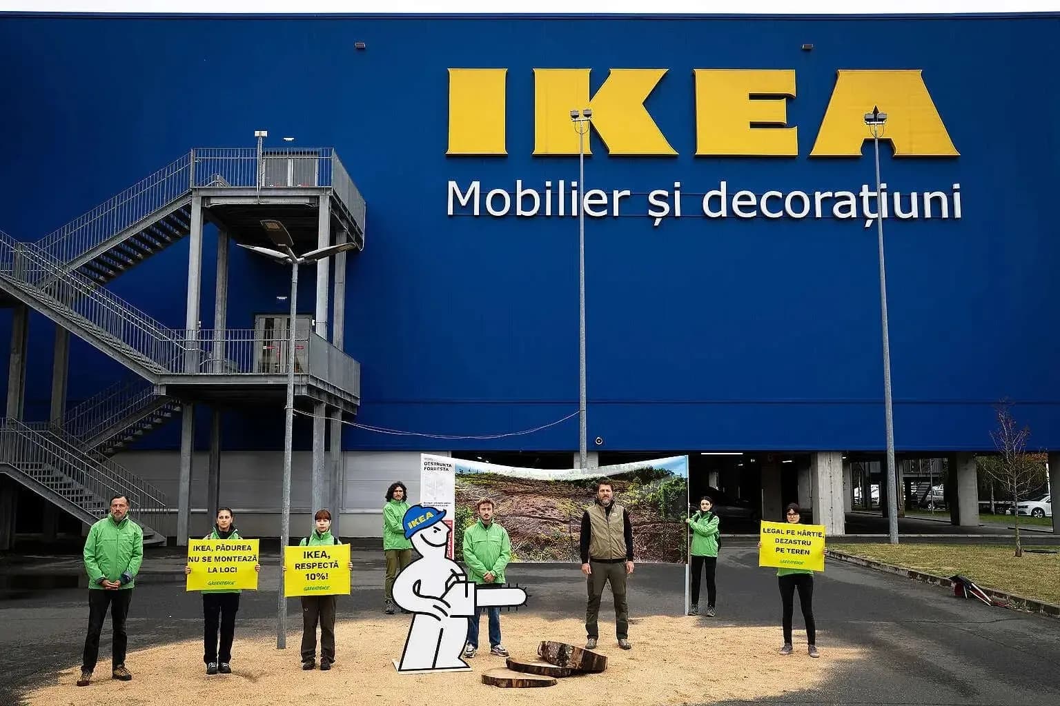 Greenpeace questiona origem da madeira usada por fornecedores da IKEA